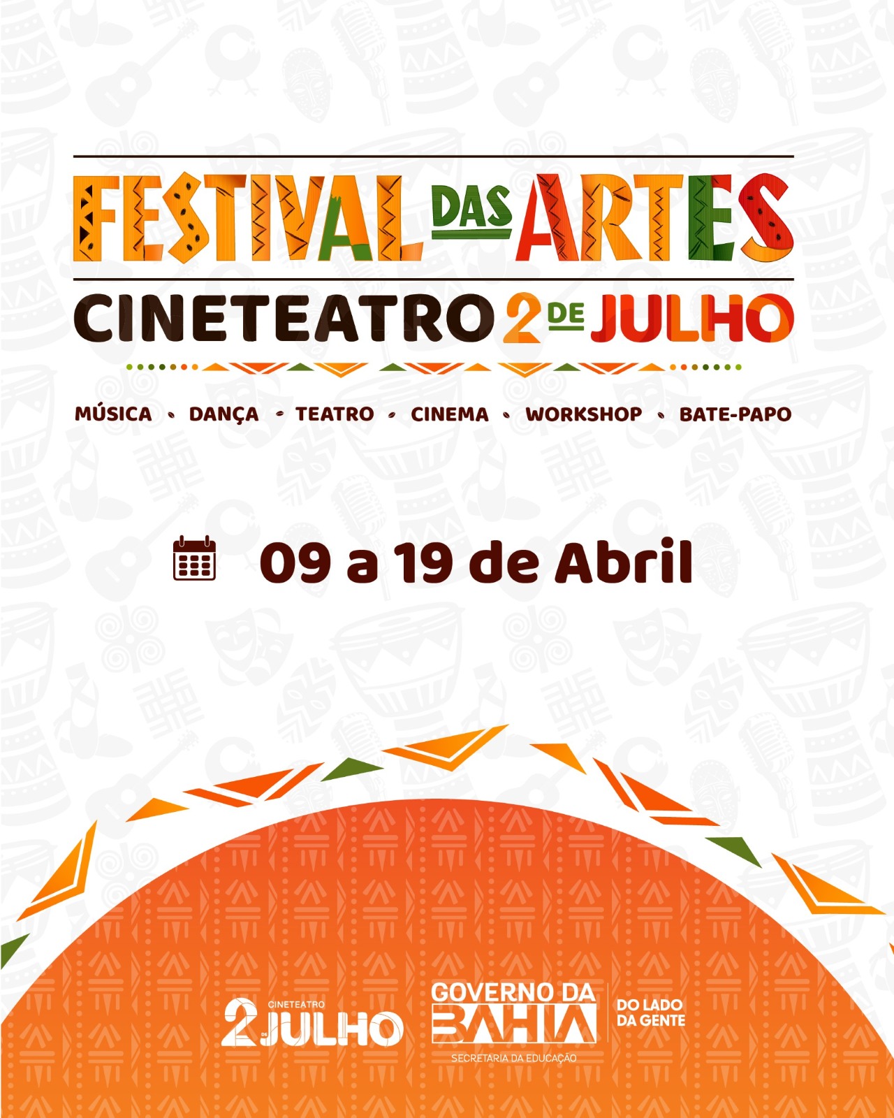 I Festival das Artes do Cineteatro 2 de Julho